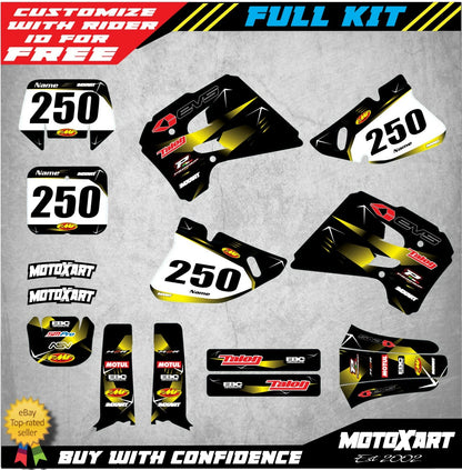 Custom Graphics Sticker Kit for Suzuki RMX 250 (1993-1995)