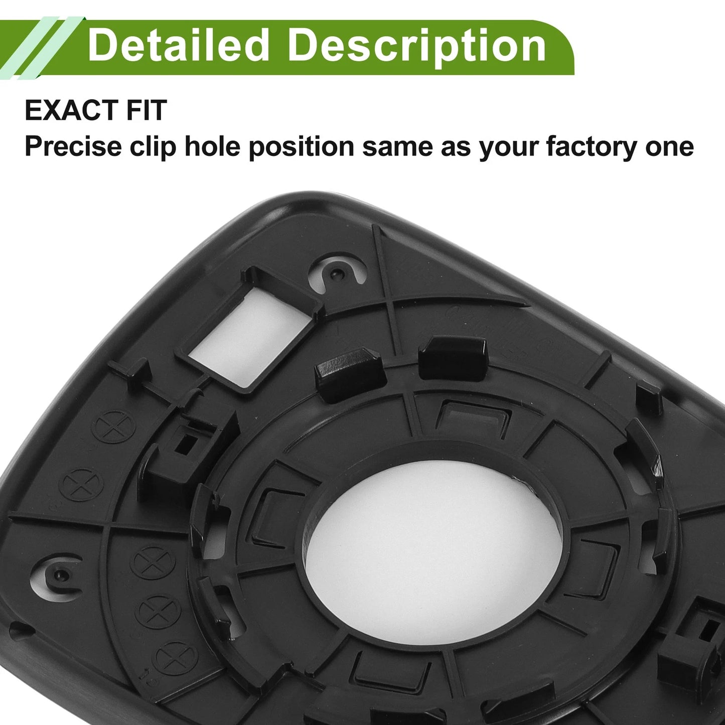 Left Side Mirror Glass for Hyundai Accent (2011-2017)