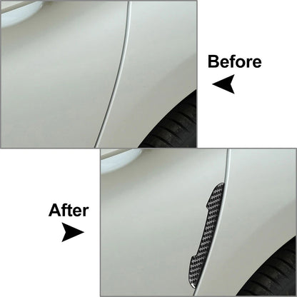4 x Car Door Edge Bumper Anti-Collision Guard Strip for Tesla Model 3 (2017-2023)