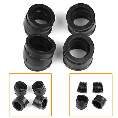 4Pcs Carburetor Intake Manifold Boot for Honda CB750C, CB750F, CB750K (1979-1982)