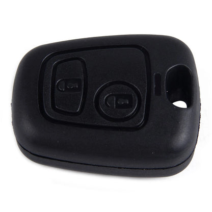 2 x Button Remote Keychain Housing Cover Case for Toyota Aygo (2005-2010)