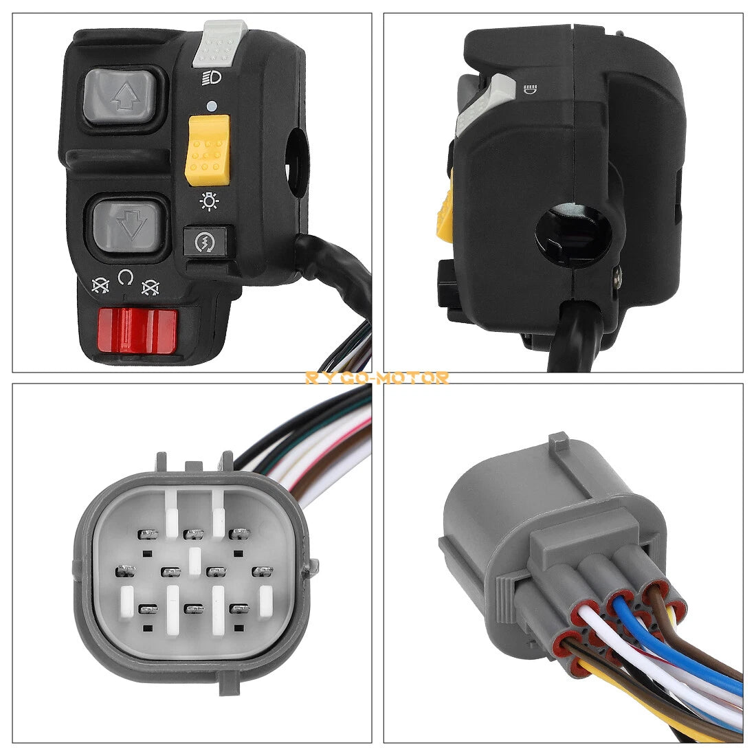 Handlebar & Relay Switch for Honda Rancher 350 ES TRX350TE/FE (2000–2005)