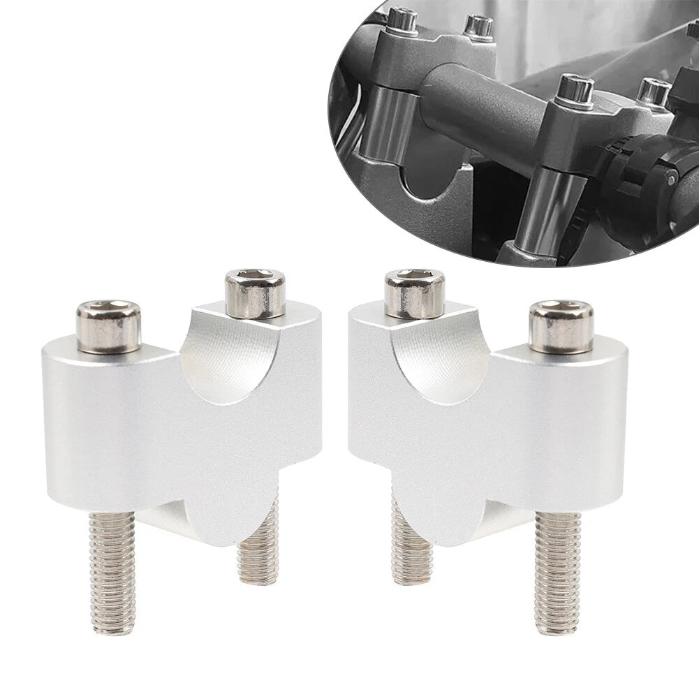 Handlebar Riser Lift Clamps 7/8" for Honda Suzuki Kawasaki