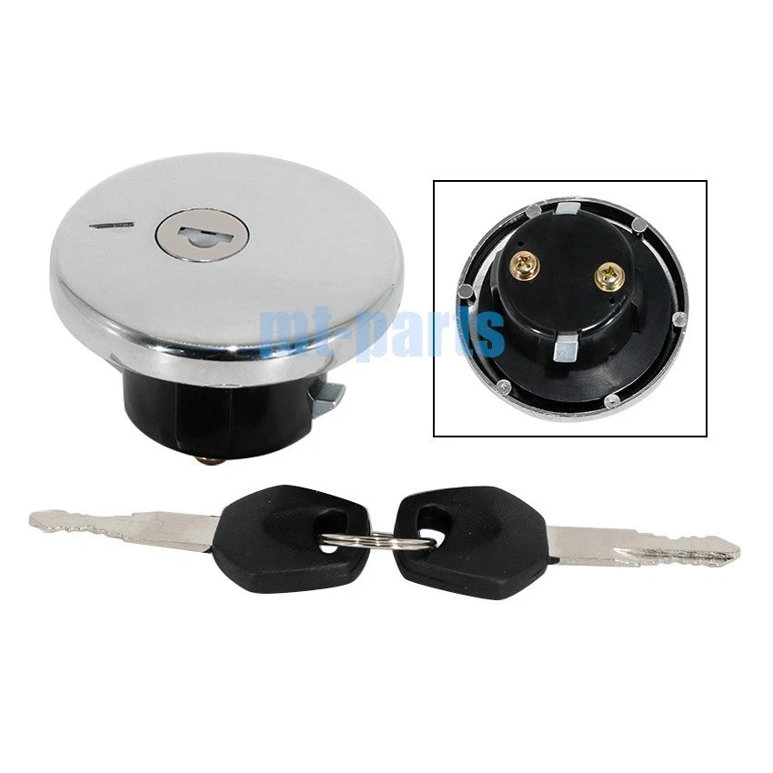 Fuel Gas Tank Cap Lock Keys for Suzuki LS650 Savage, Boulevard S40 (86-16)