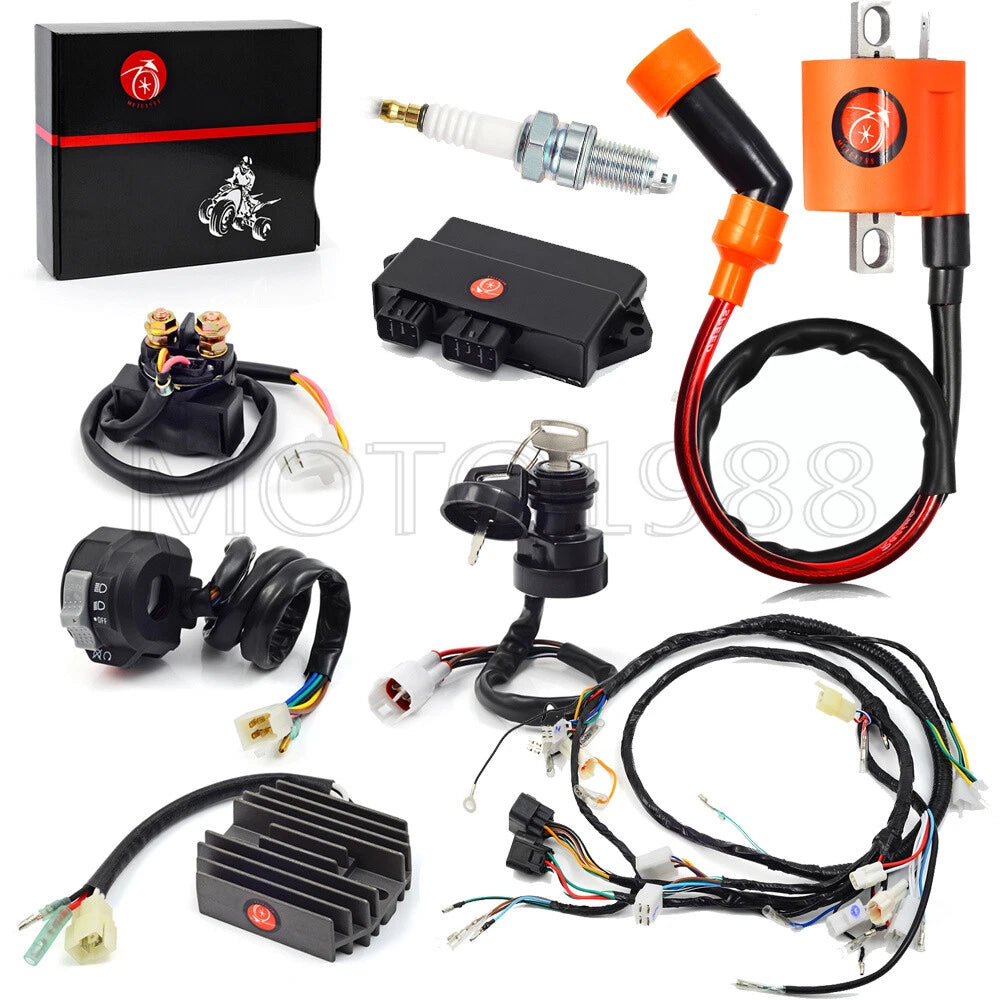 Ignition Coil Wire Harness CDI Kit for Yamaha Warrior 350 YFM350X (1997-2001)