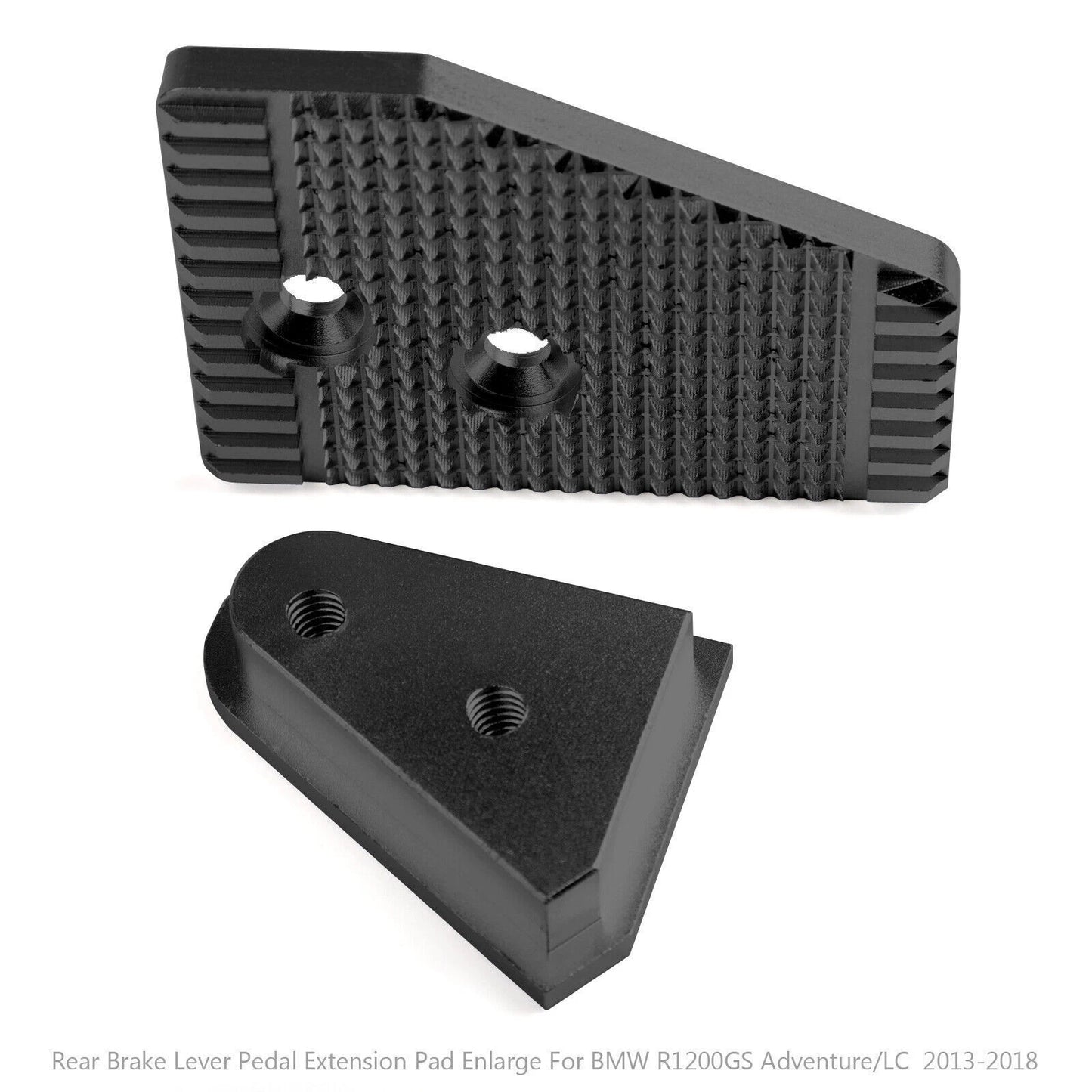 Enlarged Foot Pegs & Foot Brake Black for BMW R 1200 GS Adventure (2013-2018)