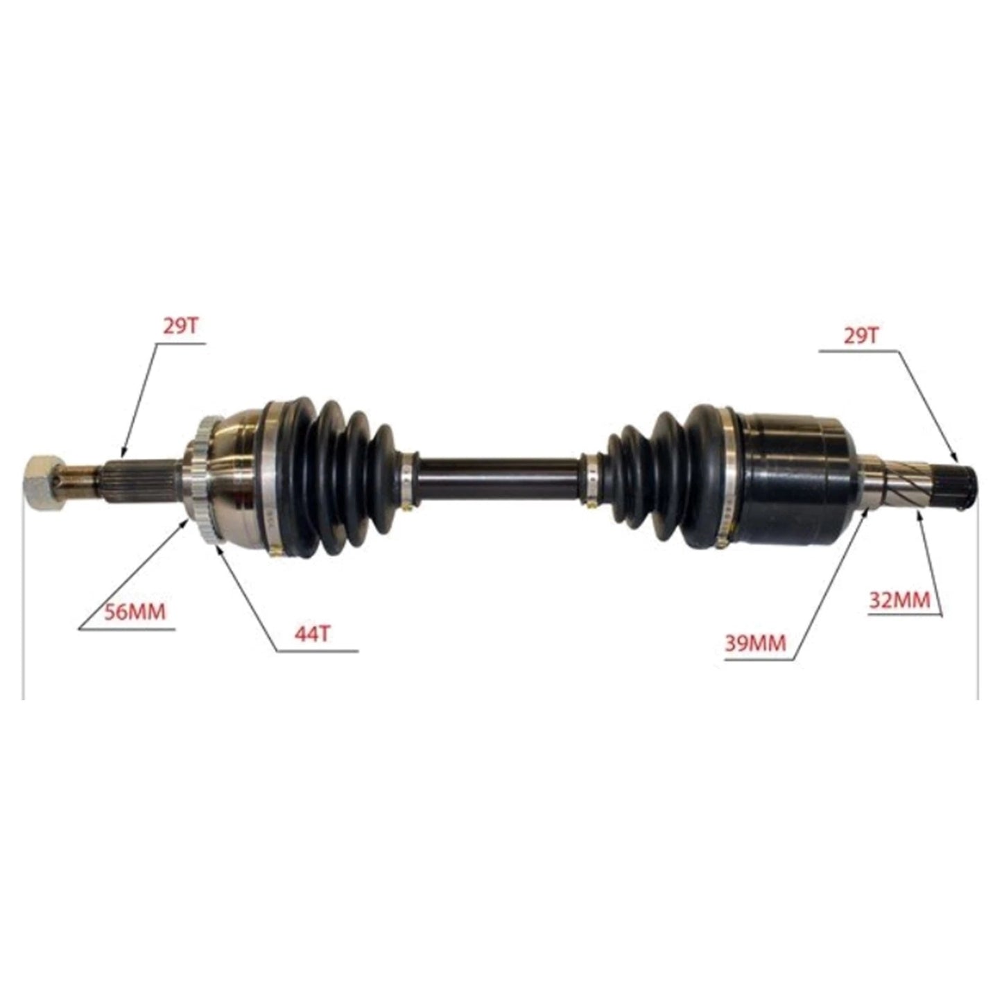 CV Drive Shaft 2.0L for Nissan X-Trail T31 (2008 - 2014)