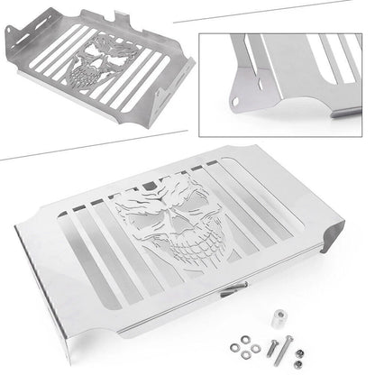 Motor Skull Radiator Grille Guard Cover for Honda Magna VF750 (1994-2004)