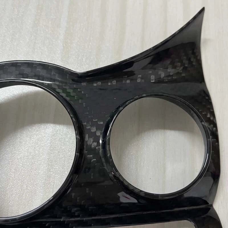 Dry Carbon Fiber AC Control Panel Cover Trim for Mini Cooper F55/56/57