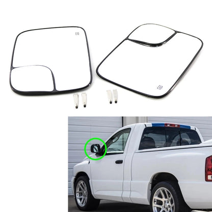 Door Mirror Glass Lens for Dodge Ram 1500 2500 3500 (2002-2023)