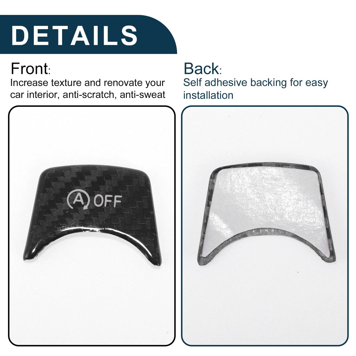 Engine Start Stop Button Cover Sticker for BMW 3 Series (G20/F30/F31)