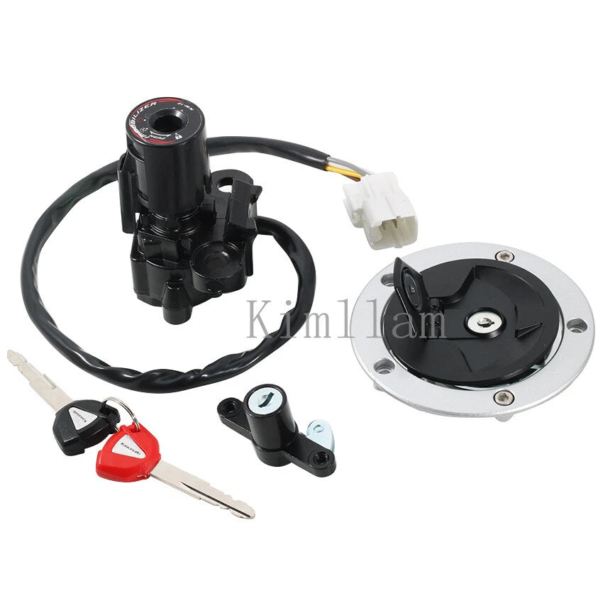 Ignition Key Switch Lock Set for Kawasaki Ninja 400R, EX650, ER-6F (2014-2016)