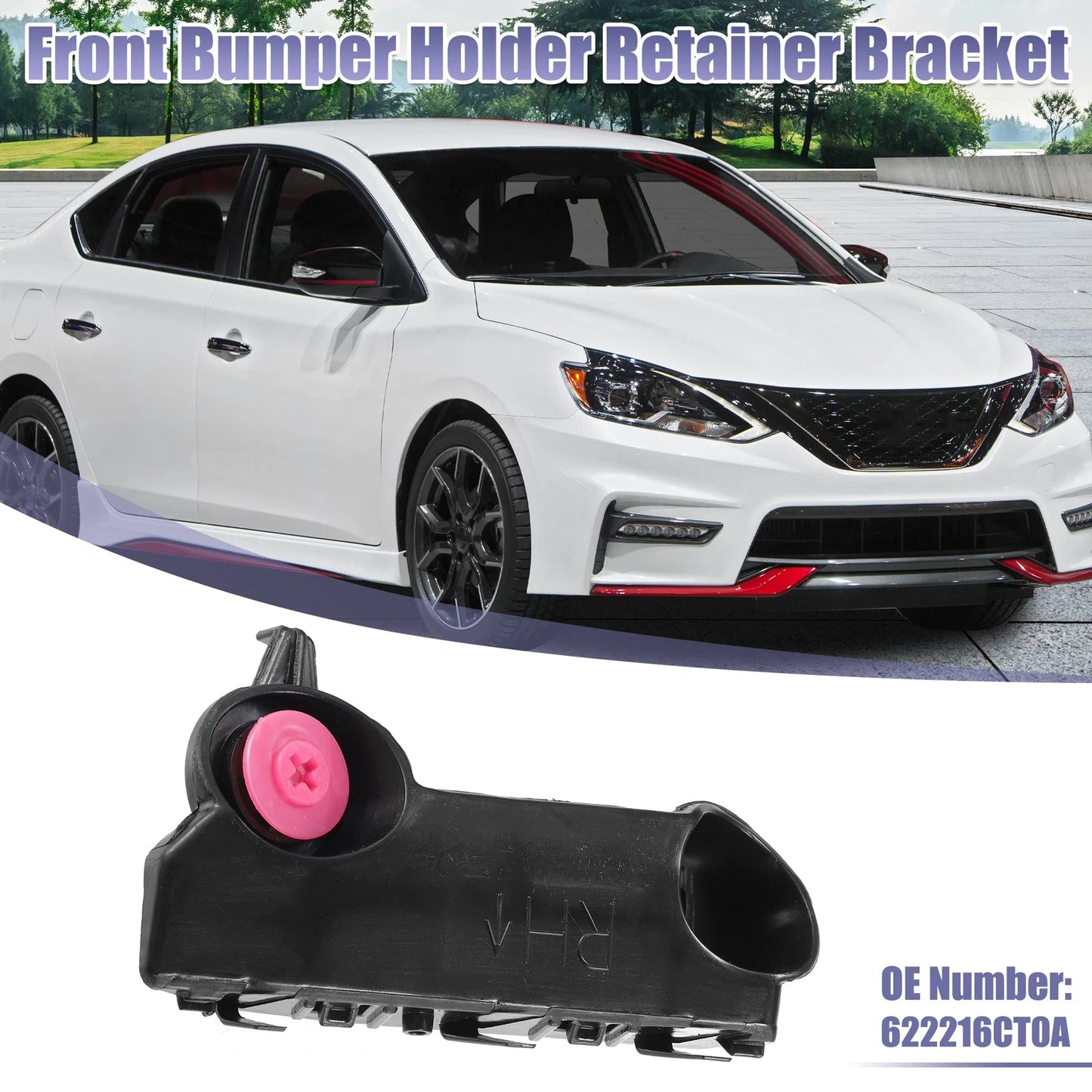 Front Right Bumper Mounting Bracket for Nissan Altima (2019-2020)