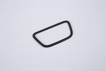 Carbon Fiber Headlight Adjustment Frame Cover Trim for Audi Q5 (2018-2022)