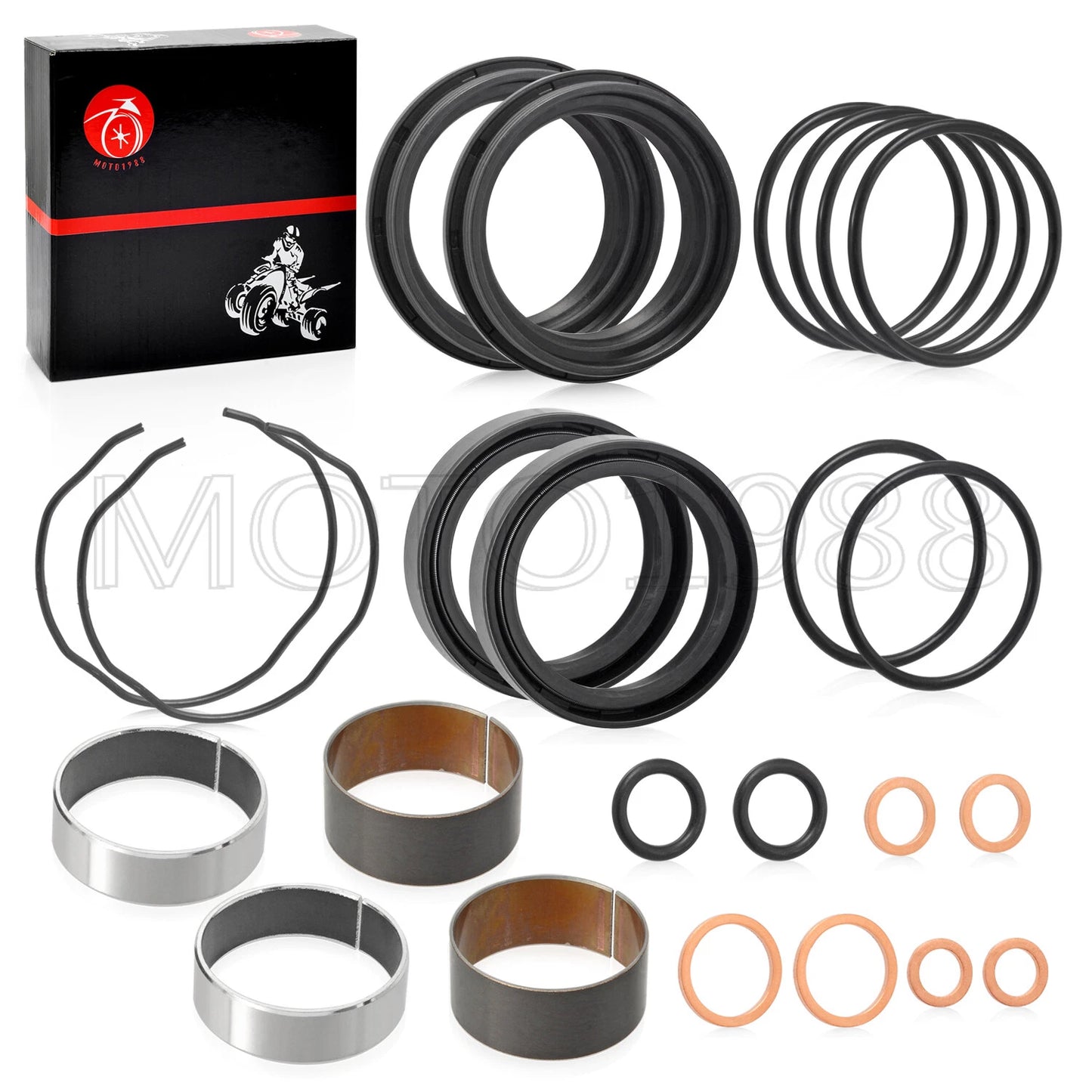 Fork Bushing Dust Oil Seals Kit for Suzuki RF900R (1994–1998)
