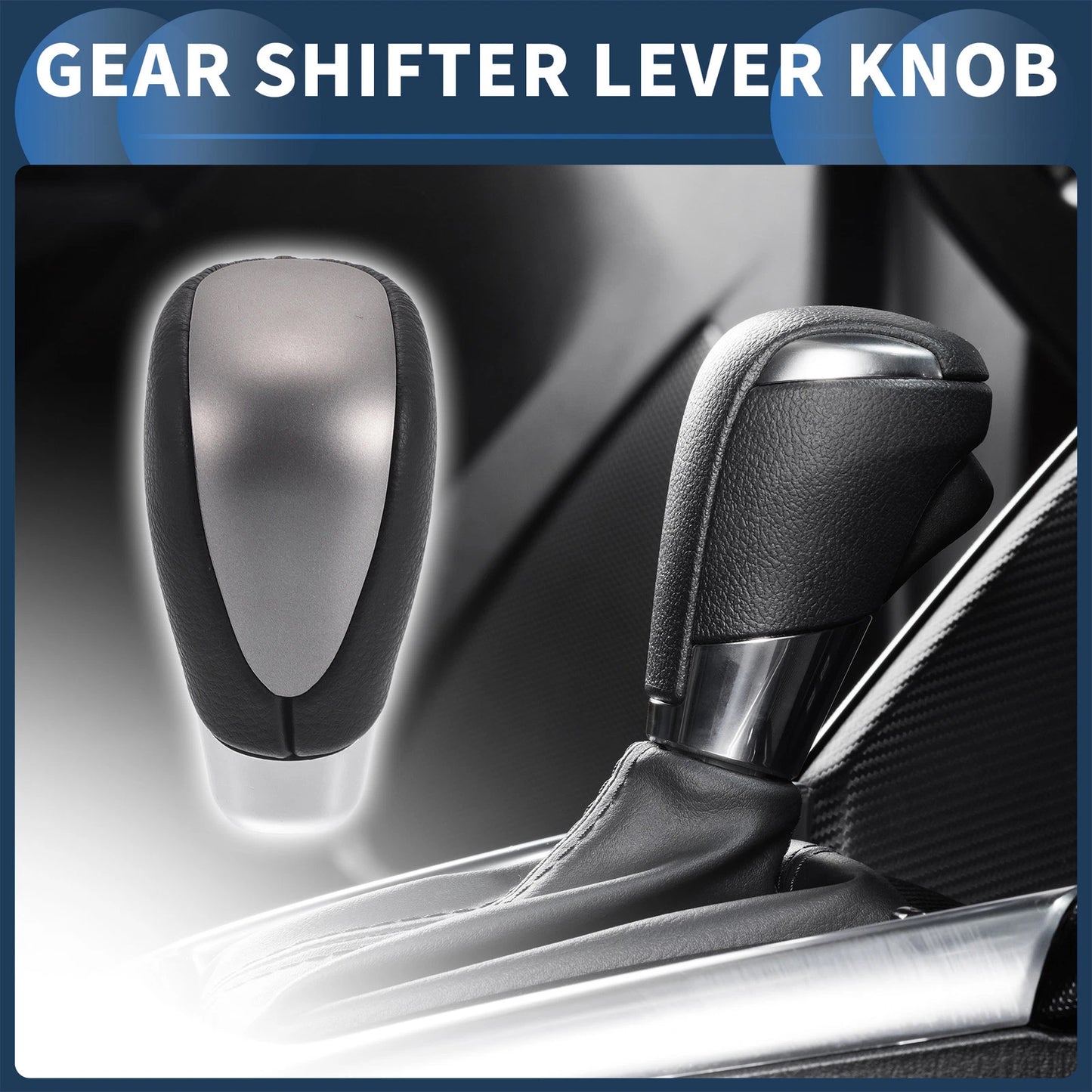 Faux Leather Gear Shifter Knob for Toyota Alphard 200 Series (2002-2018)