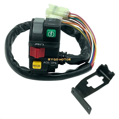 Left Handlebar Start Stop Switch Headlight for Can-Am Outlander 450 500 L MAX