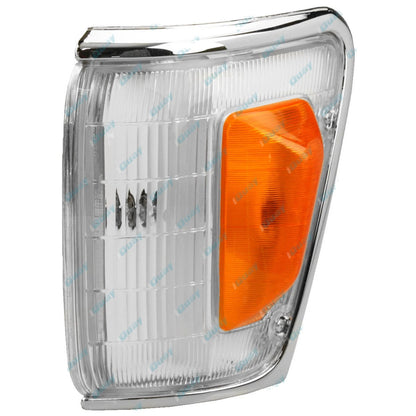 Chrome Trim Corner Indicator Park Lights for Toyota Hilux 4WD (1988-1991)