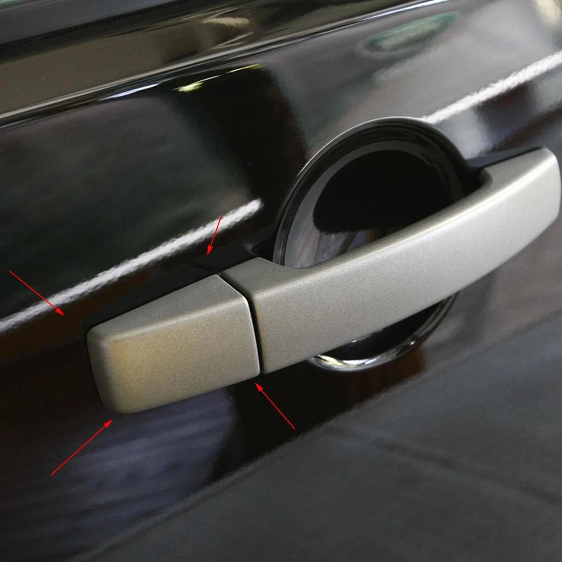 Right Front Grey Door Handle Cover for Land Rover LR2 LR3 (2008-2013)