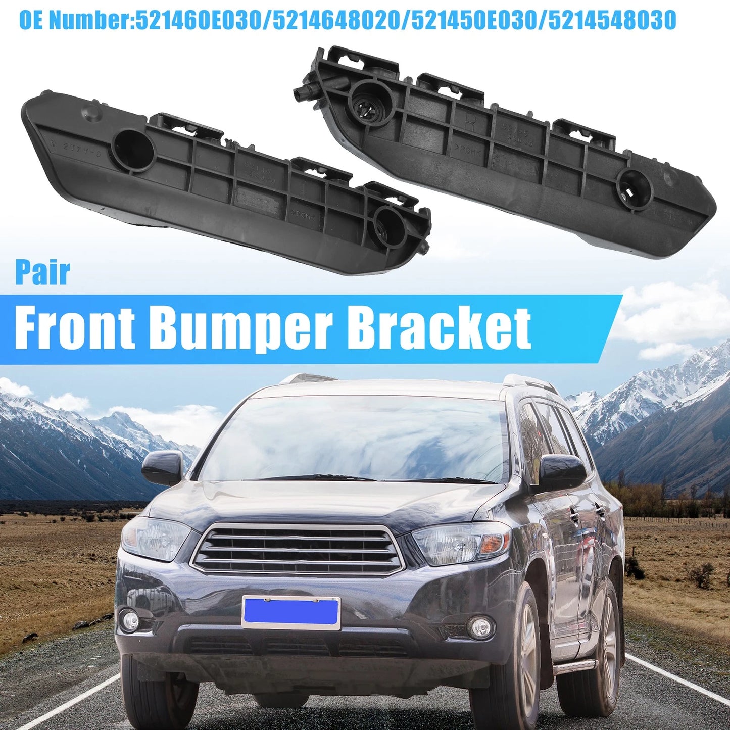 Front Side Bumper Cover Bracket for Toyota