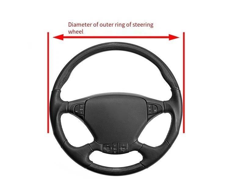 Breathable 3D Anti Slip Steering Wheel Cover for Trucks Buses