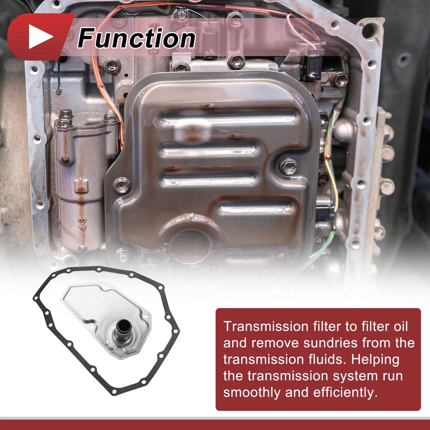 Transmission Filter Gasket for Nissan Kicks (2018-2024)