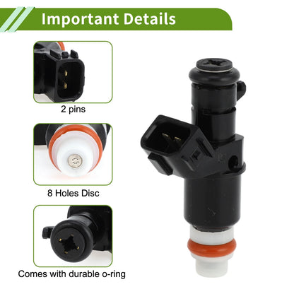 Fuel Injector for Honda Odyssey 3.5L (2005-2017) - 1 x Black Injector