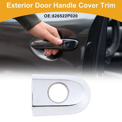 Chrome Silver Exterior Door Handle Cover Trim for Kia Sorento (2011-2015)
