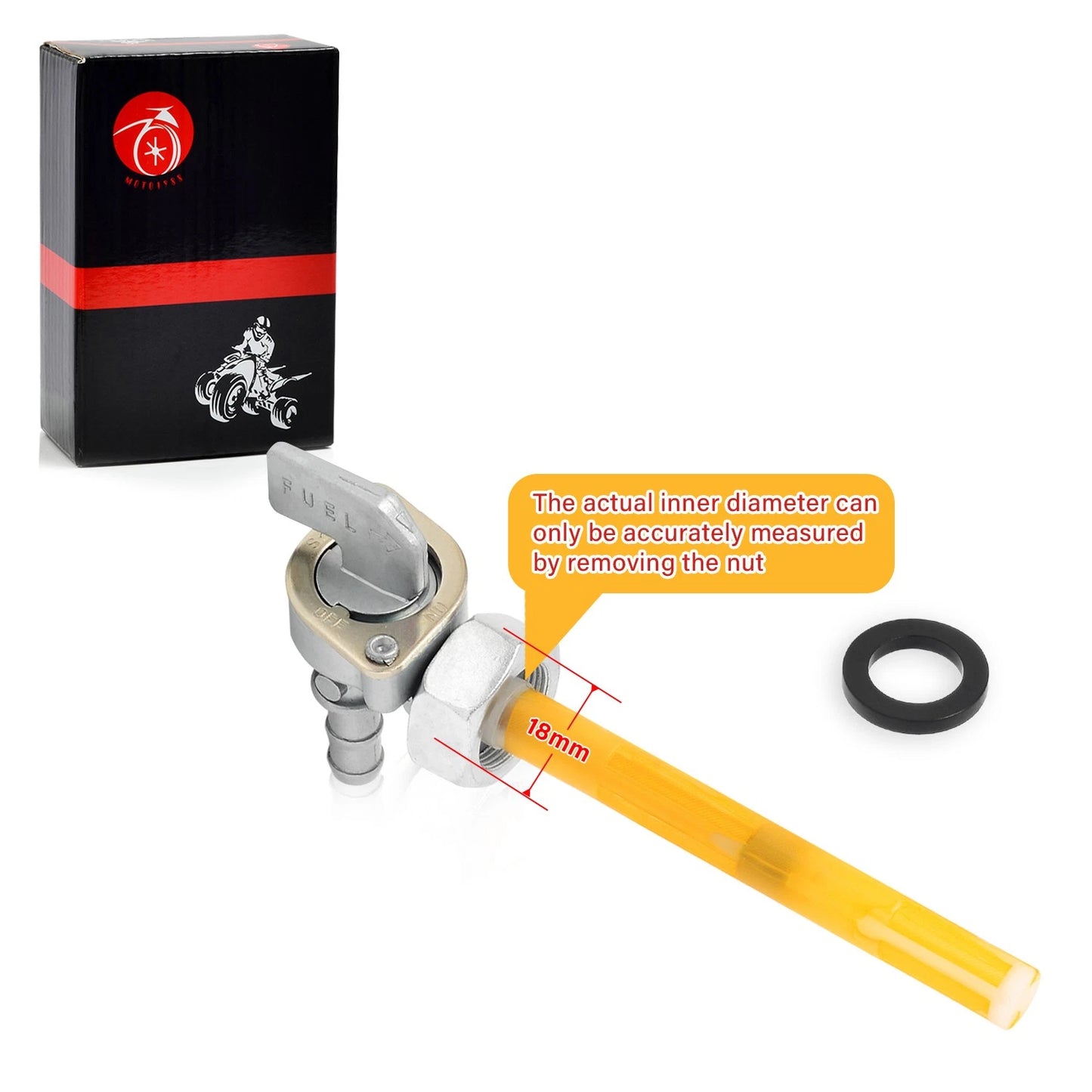 Fuel Valve Petcock 18x1.0mm for HONDA CB750C (1980–1984)