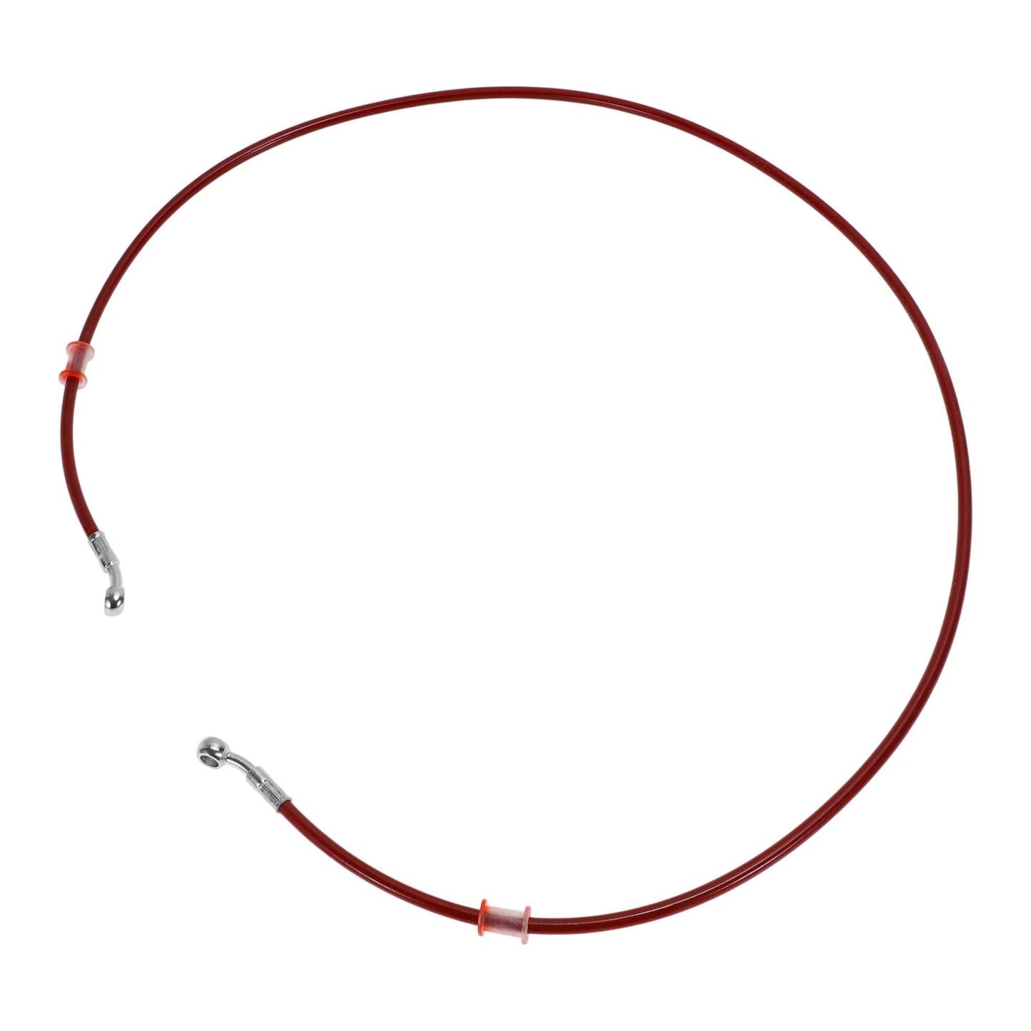 150cm Brake Clutch Oil Hose Line Red for Motorcycle
