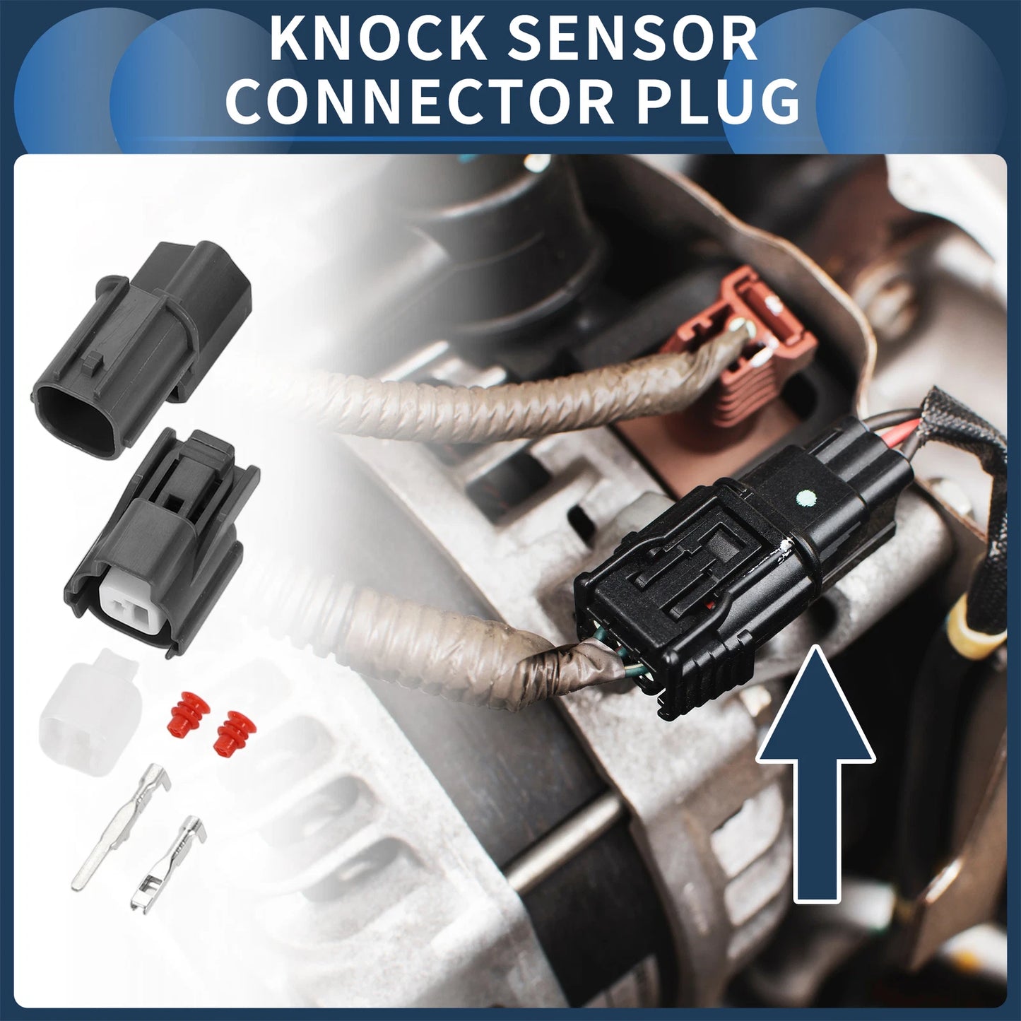 Pin Knock Sensor Connector for Honda K20 (2001-2006)