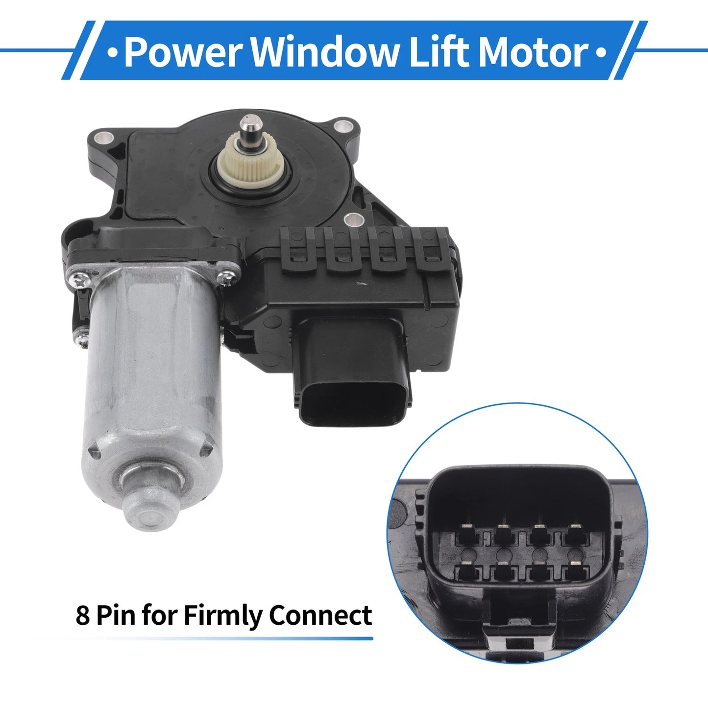 Power Window Regulator Lift Motor for Ford Mustang (2005-2009)