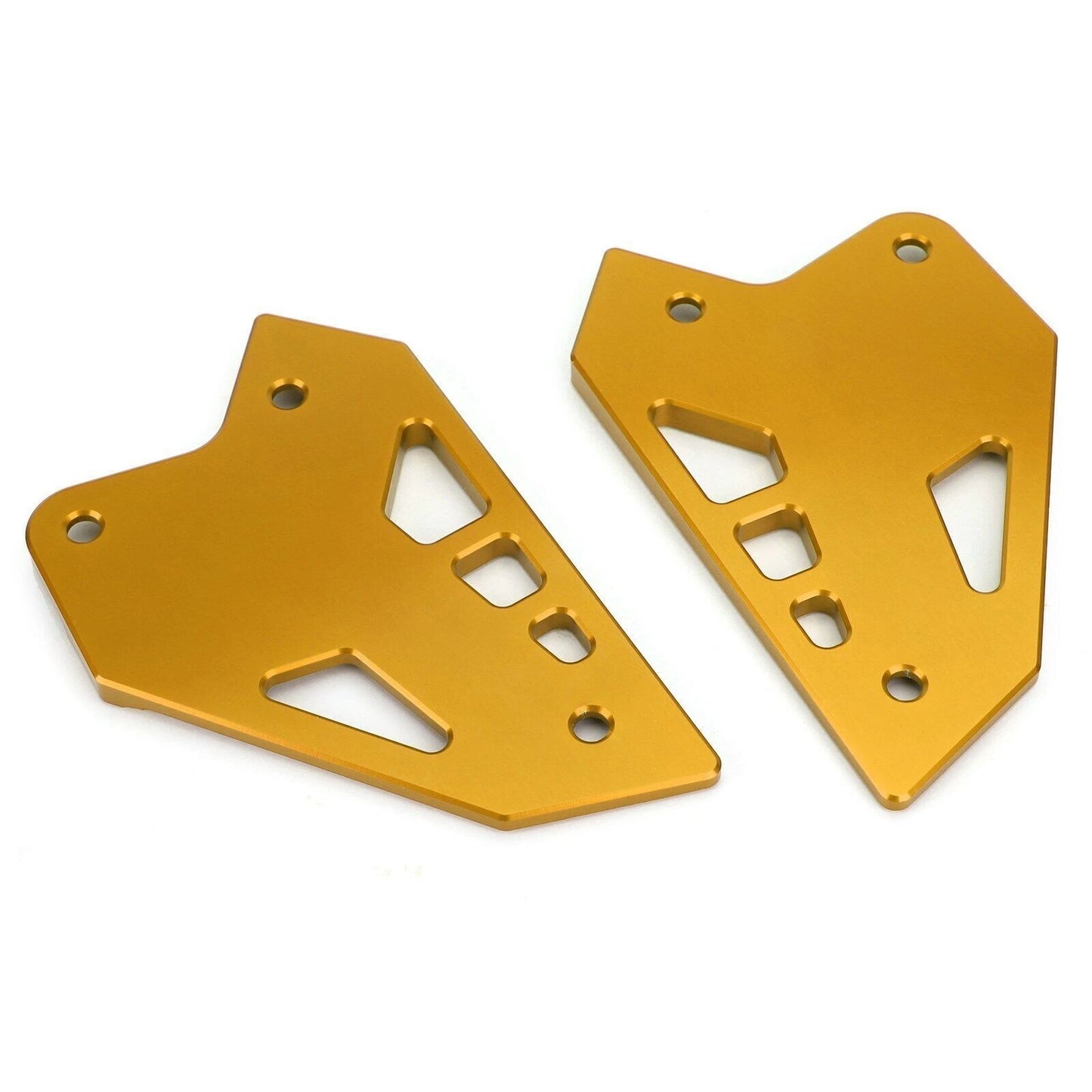 CNC Aluminum Heel Guard Set for Kawasaki Z900 (2017-2020) Gold 2 x