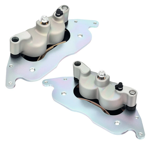 2 x Front Left/Right Brake Calipers w/Pads for Polaris RZR PRO XP 4/PRO XP (2020–2025)