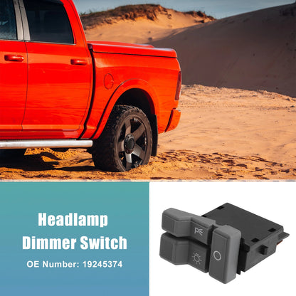 Headlight Switch for Chevy Copper Tone Black Gray