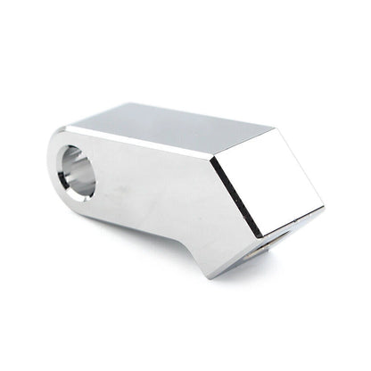 Chrome Headlight Mounting Block Bracket for Harley Custom Headlight