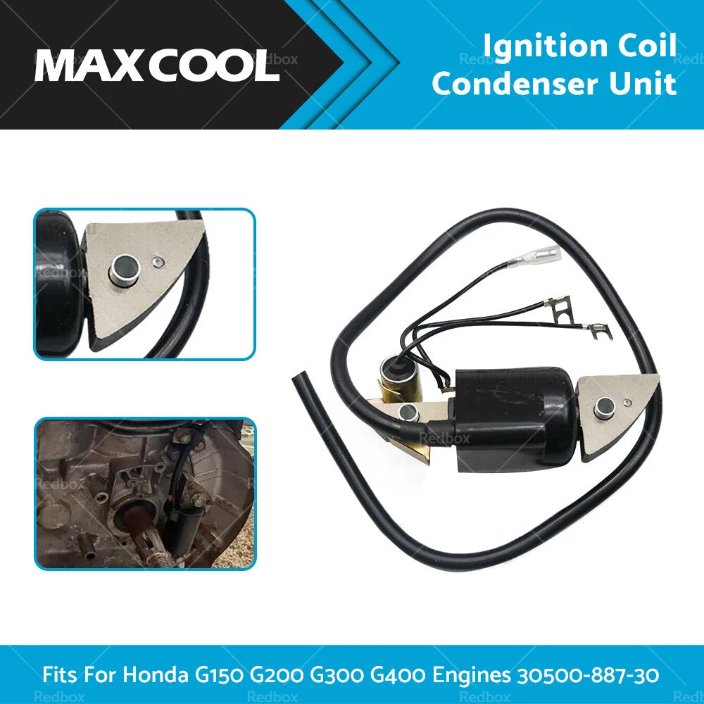 Ignition Coil Condenser Unit for Honda G150 G200 G300 G400 Engines