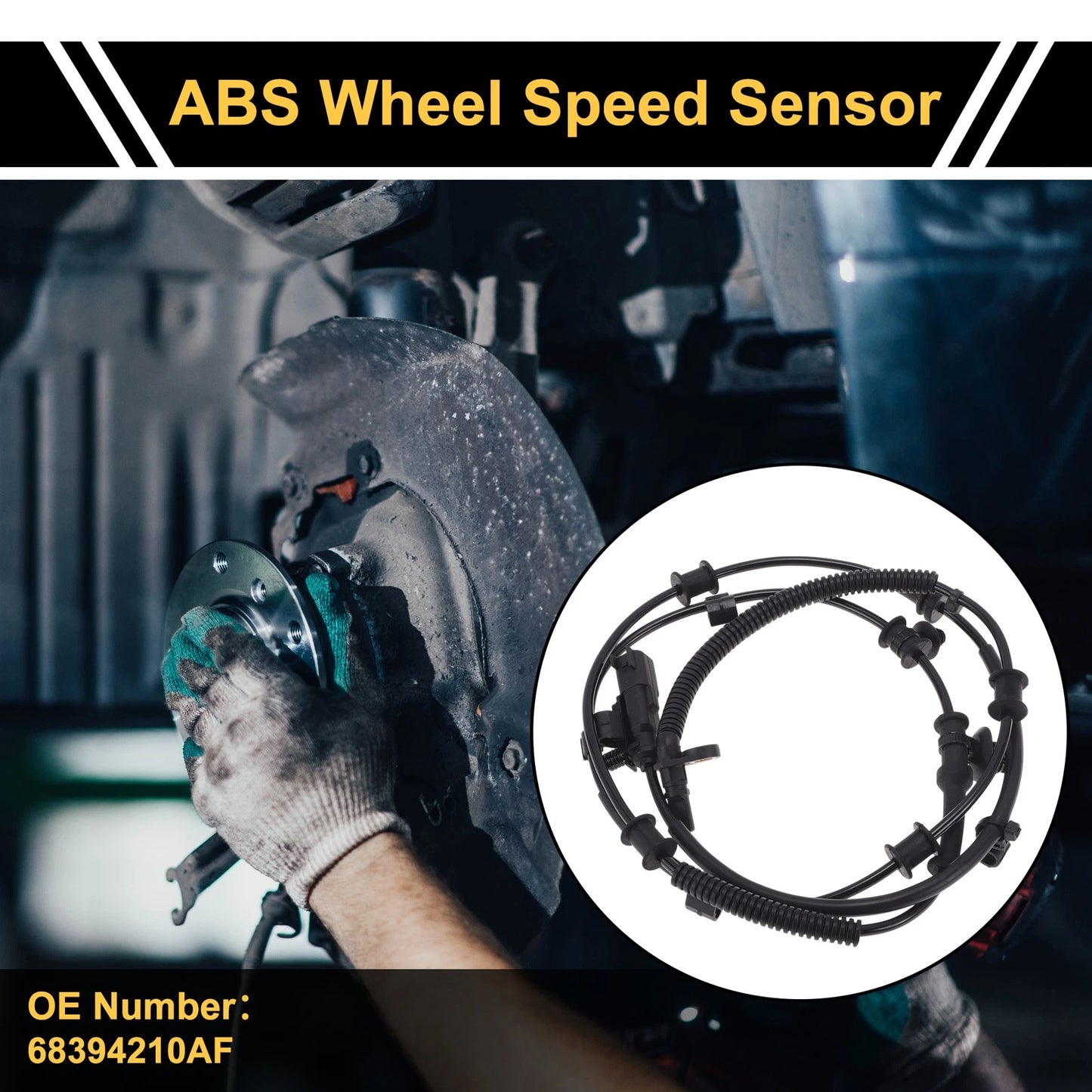 ABS Wheel Speed Sensor for Jeep Cherokee Left Front Right Front