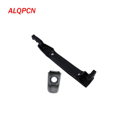Black Front Left Exterior Door Handle for Mitsubishi Lancer (2008-2015)