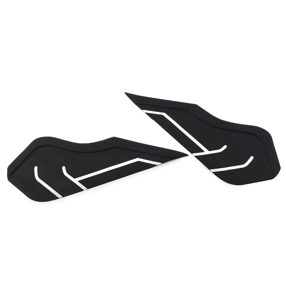 Fuel Tank Pad Sticker Rubber for YAMAHA TENERE 700 XTZ700 (2018-2022) Black