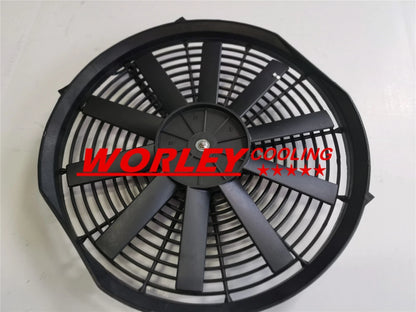 14" Electric Thermo Curved Blade Fan & Mounting for QLD