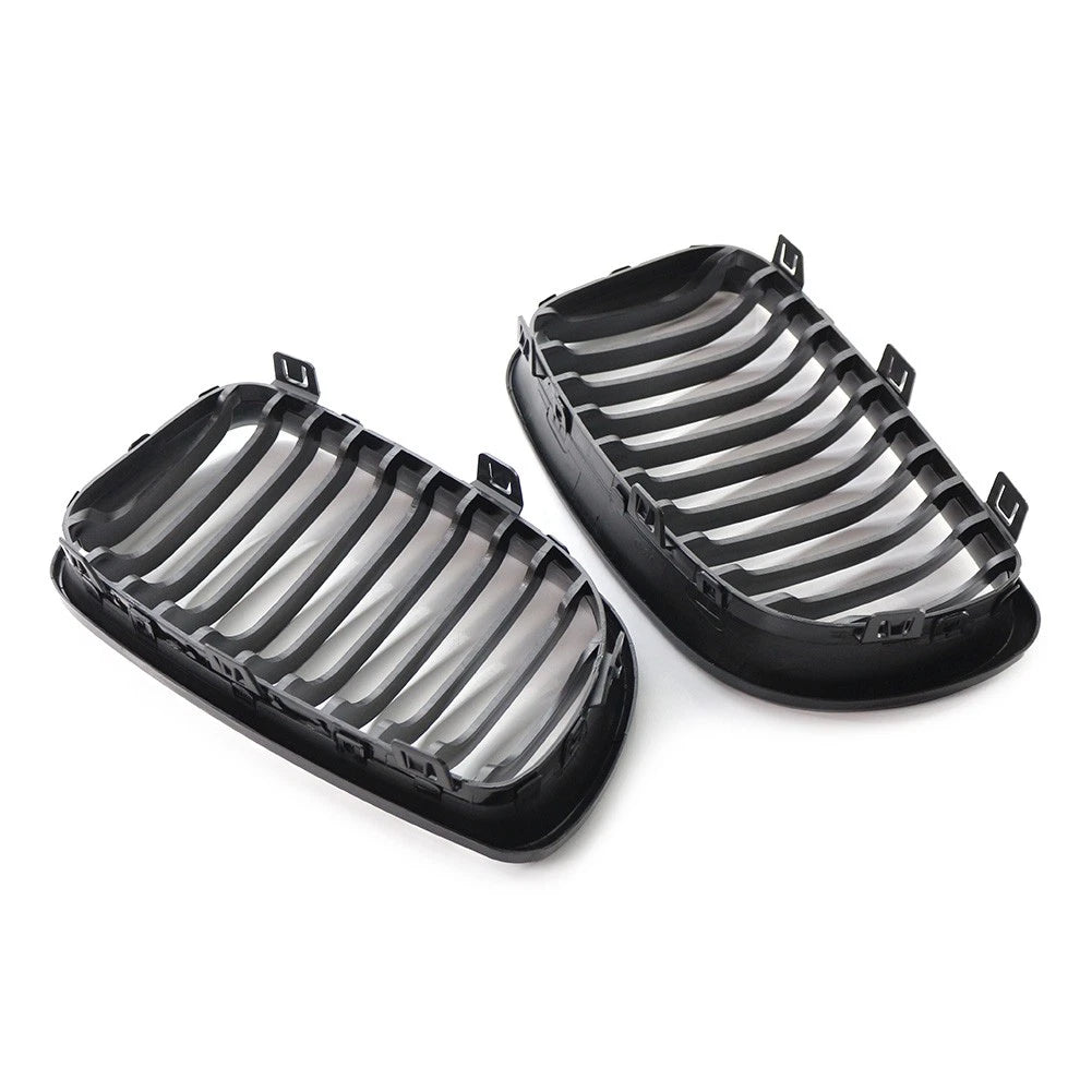 Front Kidney Grilles Set for BMW E87 E82 1-Series (2006-2013)