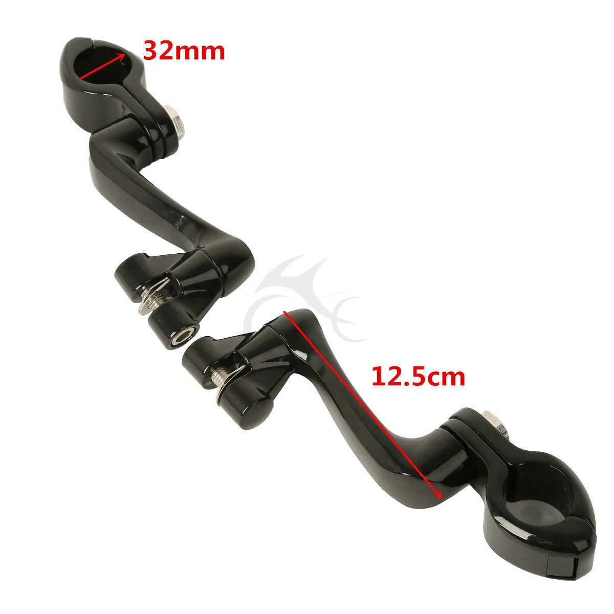 1 1/4" Engine Guard Foot Pegs for Harley-Davidson