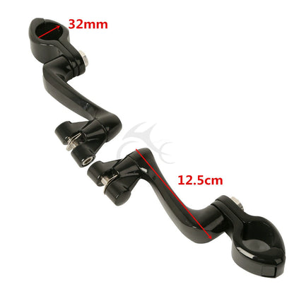 1 1/4" Engine Guard Foot Pegs for Harley-Davidson