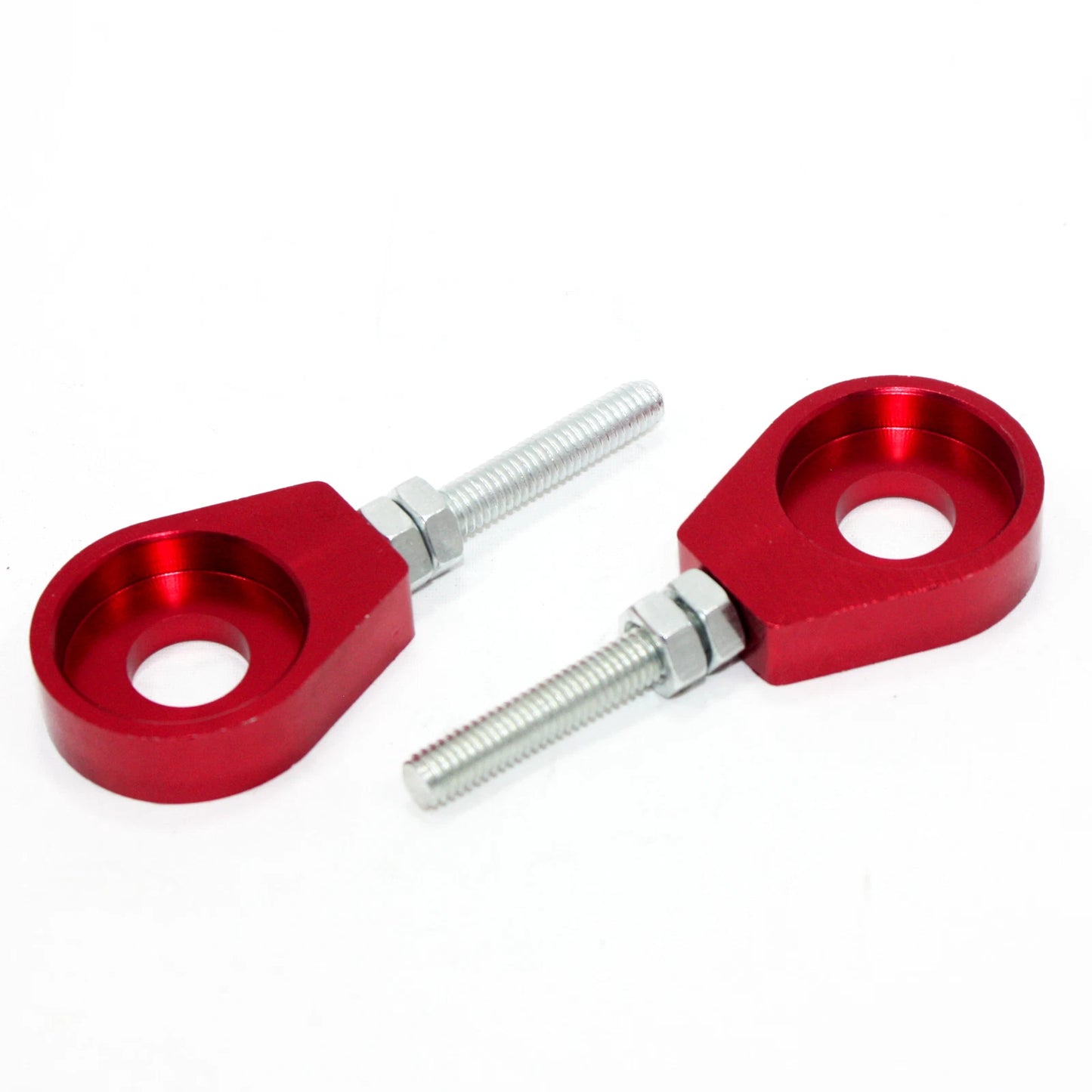 Red 12mm 76mm Chain Adjuster Bolts for PIT PRO Trail Quad Dirt Bike ATV