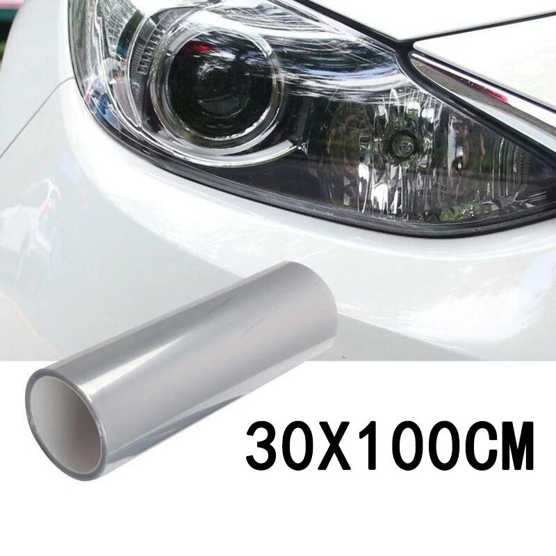 Roll 10030cm Car Headlight Protective Film Bumper Paint Protection Vinyl Wrap