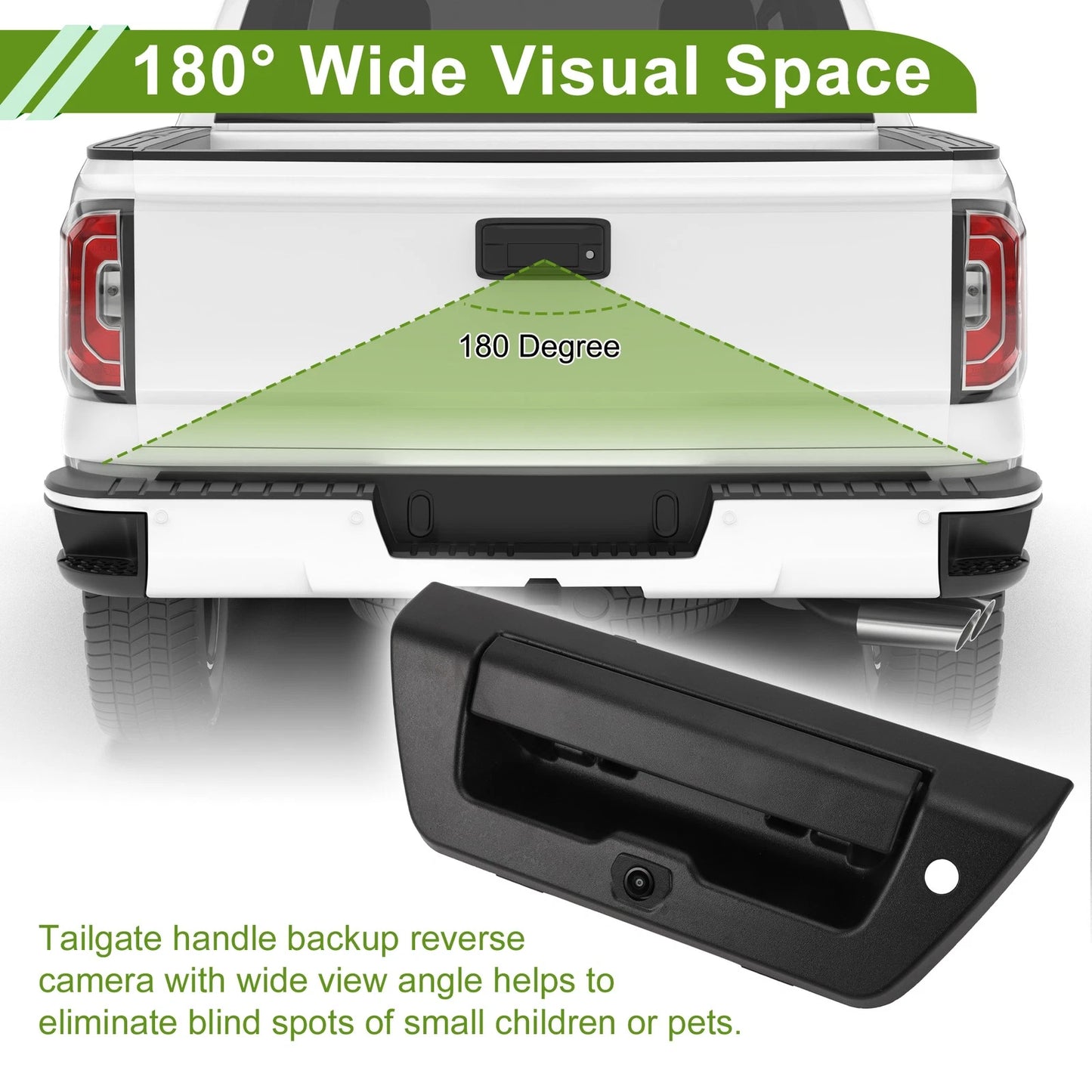 Tailgate Handle Backup Camera for Ford F-150 (2015-2018)