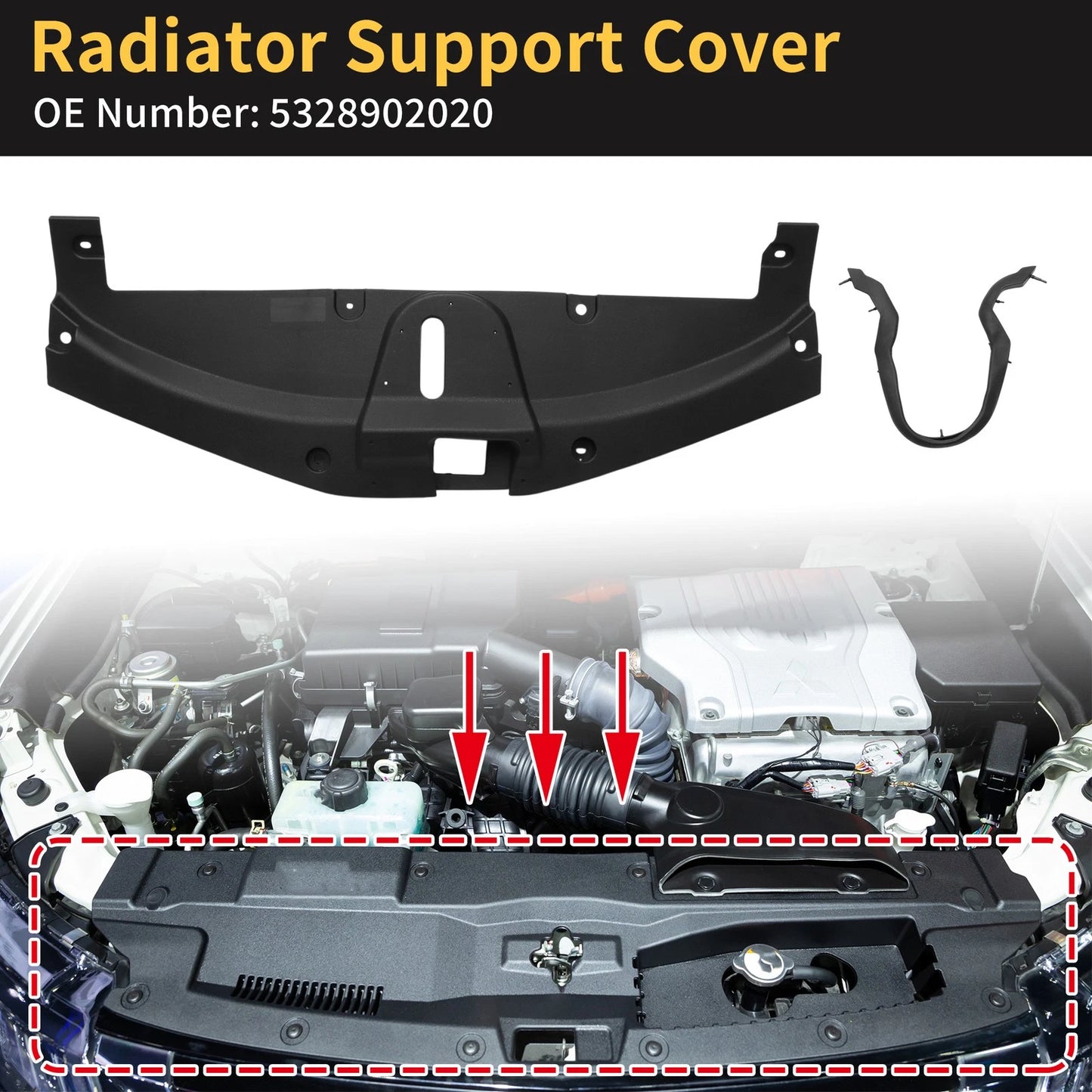 Radiator Support Cover for Toyota Corolla (2019-2022)
