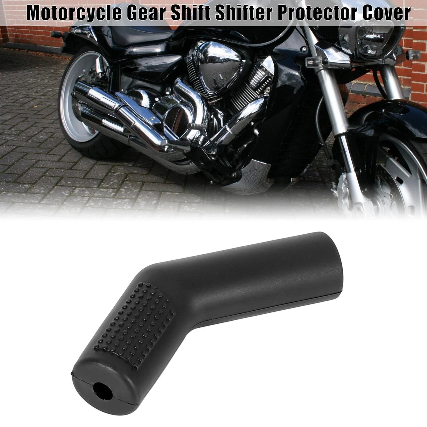 Gear Shift Shifter Protector Cover Cylindrical Anti-Slip for Motorcycle