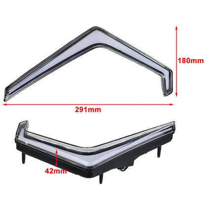 Front LED Turn Signal Fang Accent Lights for RZR RS1 Turbo XP 4 1000 (2018-2023)